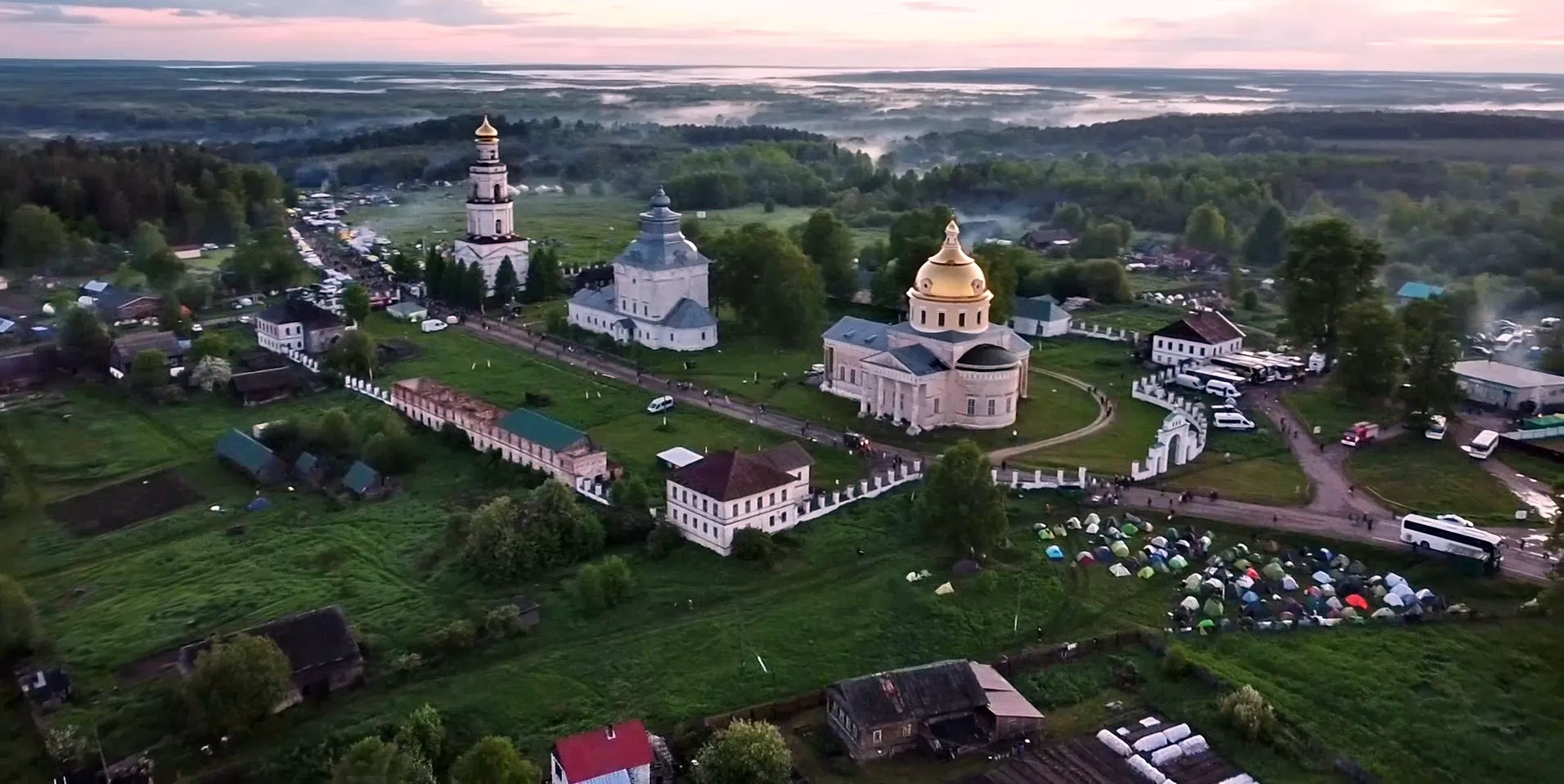 Храмовый комплекс в селе Великорецкое